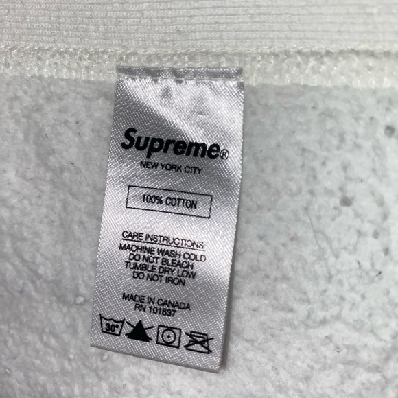 SS17 Supreme x Comme des Garcons SHIRT Hoodie - Picture 4 of 6